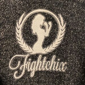 Fightchix zip up hooded jacket